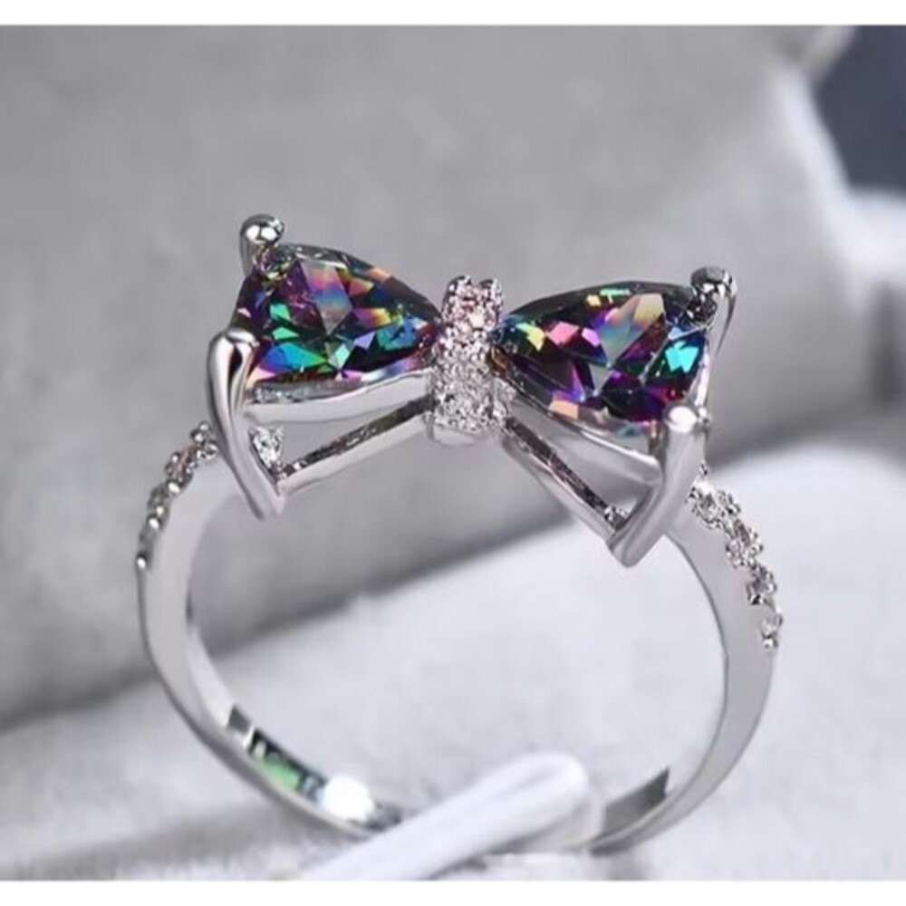 Multi-Color Bow Ring